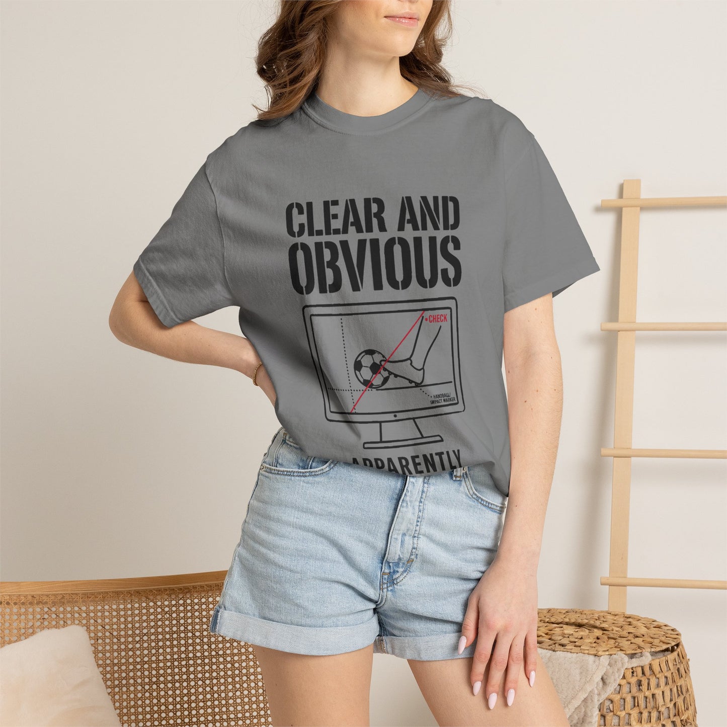 Clear and Obvious, Apparently Heavyweight Tee