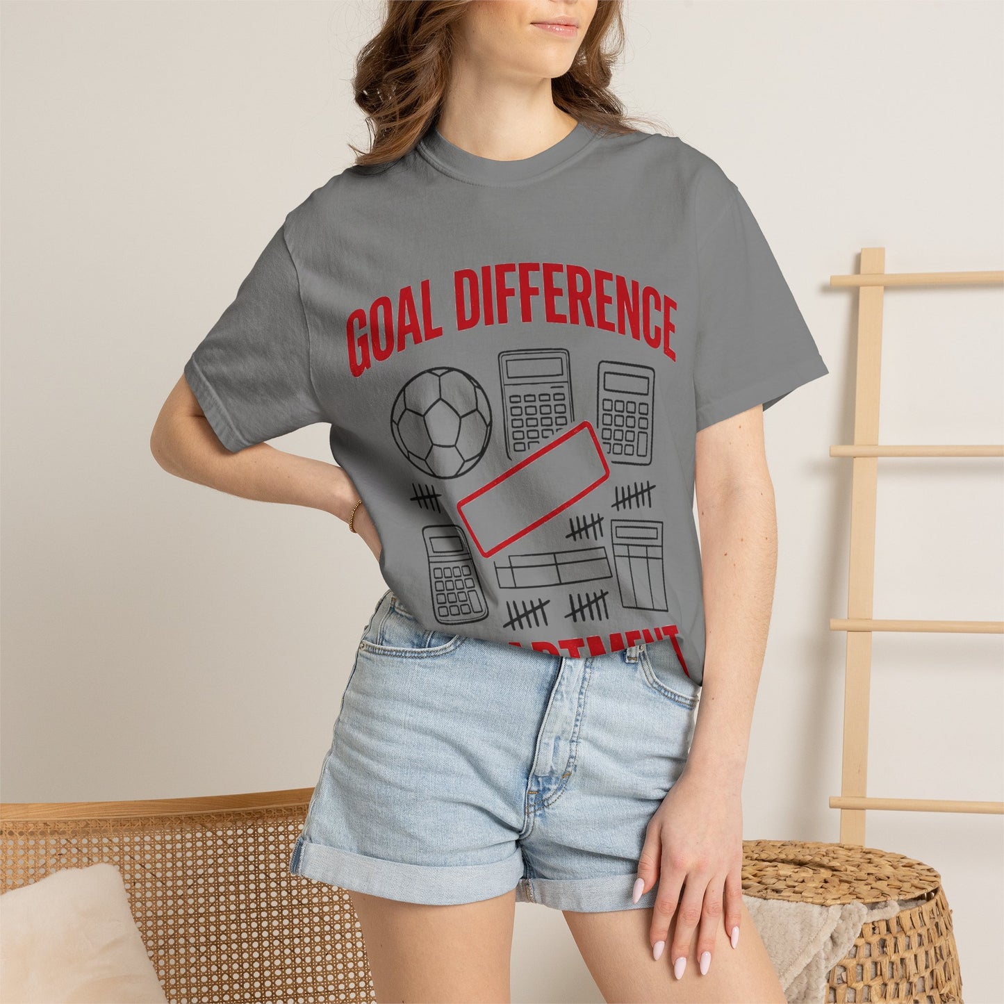 Goal Difference Department Heavyweight Tee