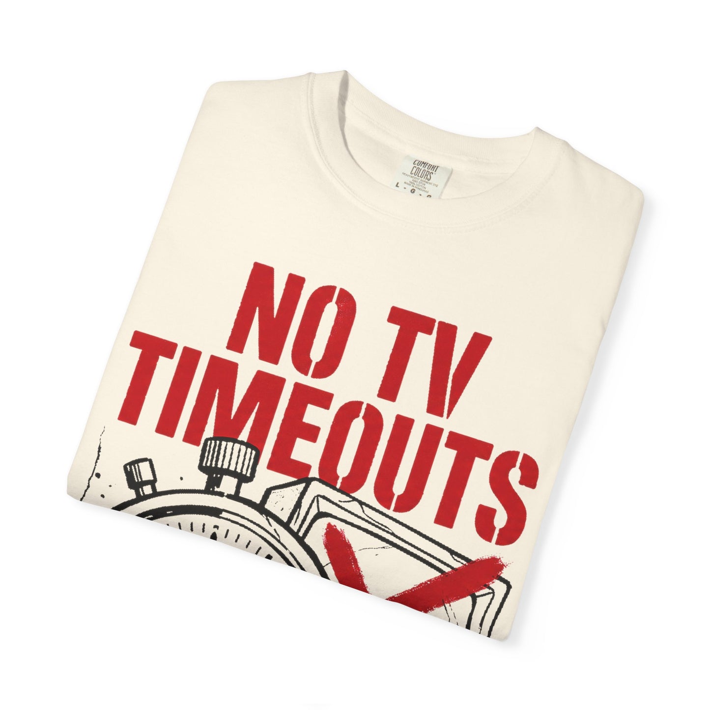No TV Timeouts Heavyweight Tee
