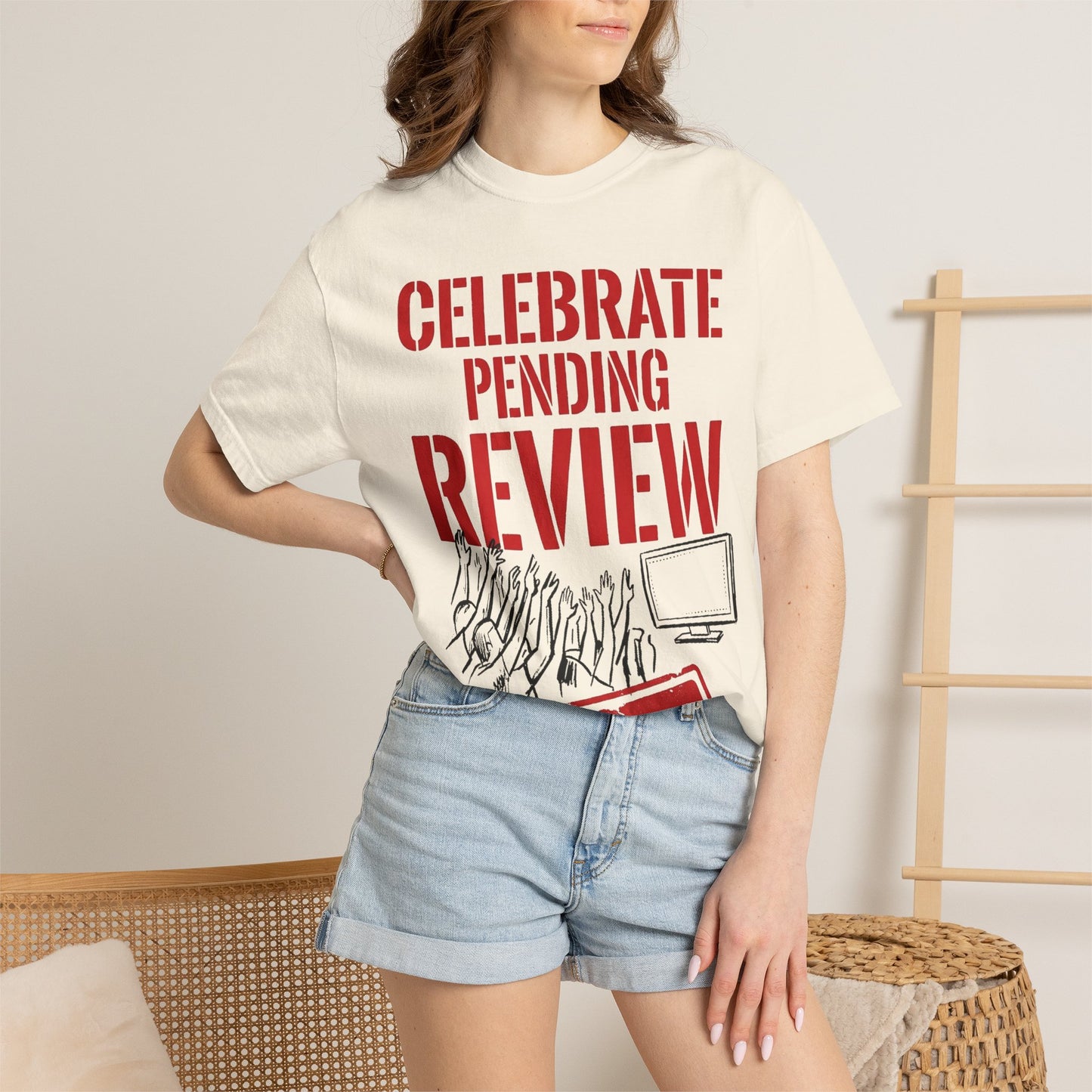 Celebrate Pending Review Heavyweight Tee