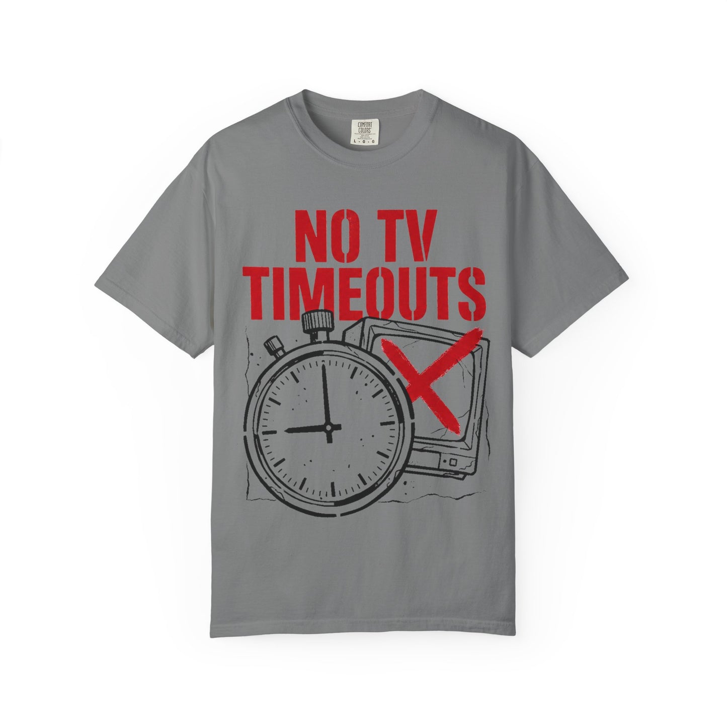 No TV Timeouts Heavyweight Tee