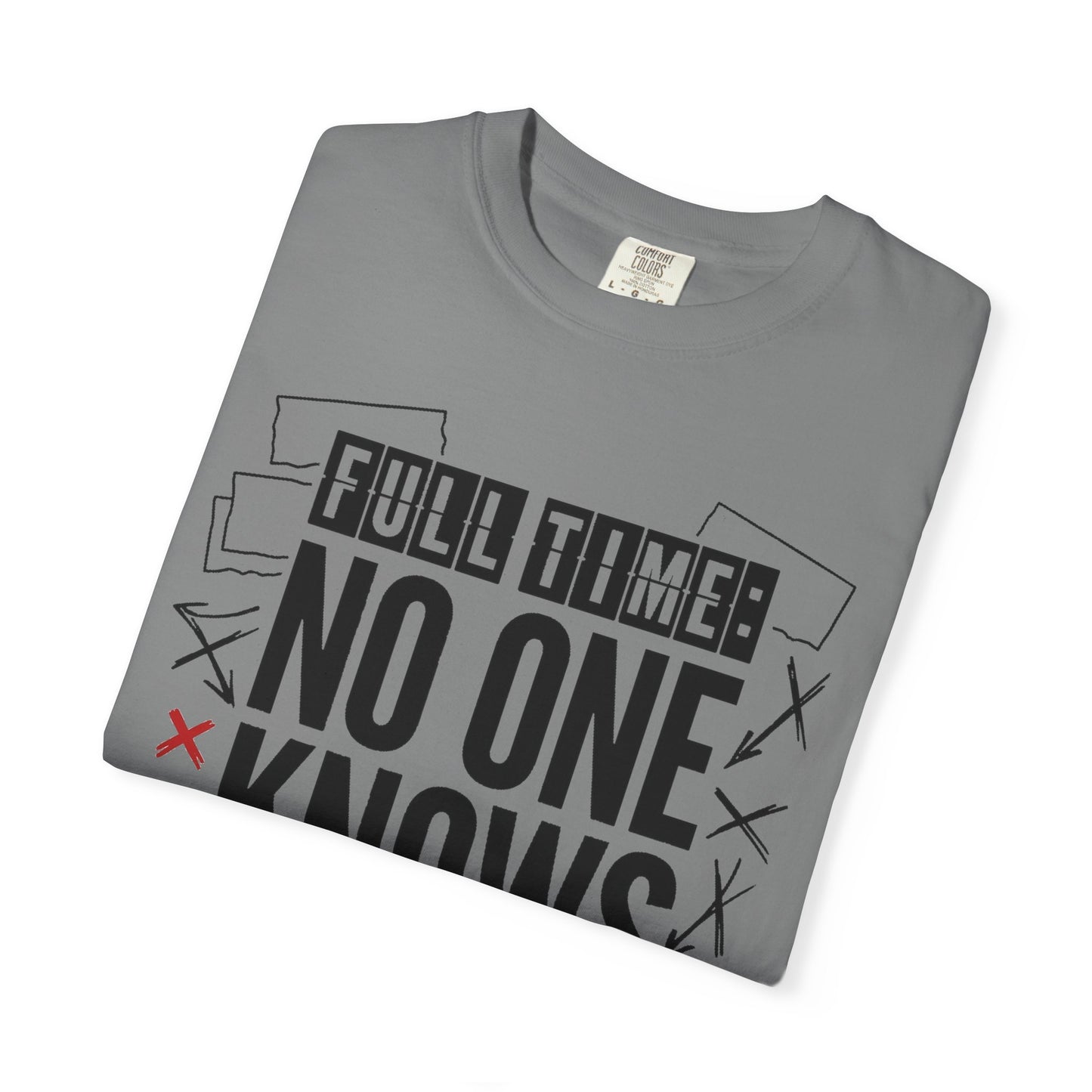 Full Time No One Knows Ball Heavyweight Tee