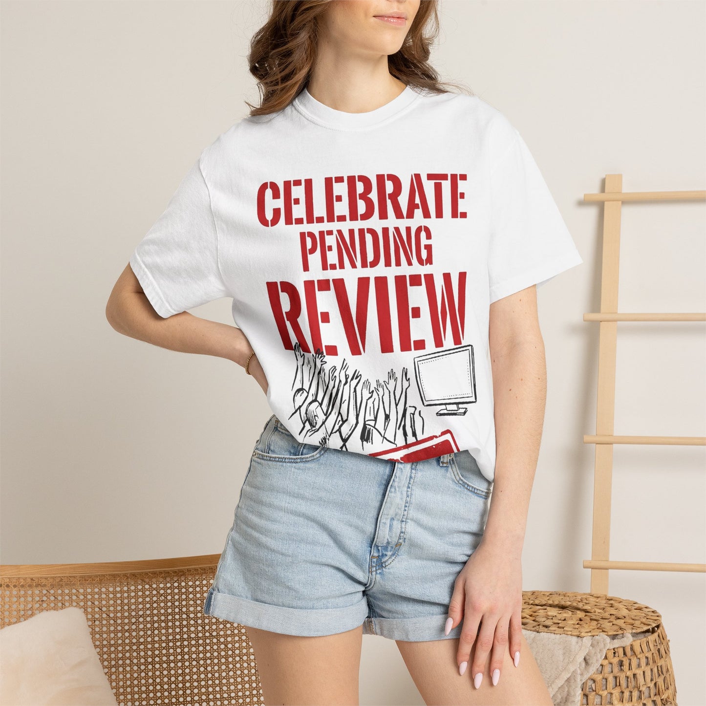 Celebrate Pending Review Heavyweight Tee