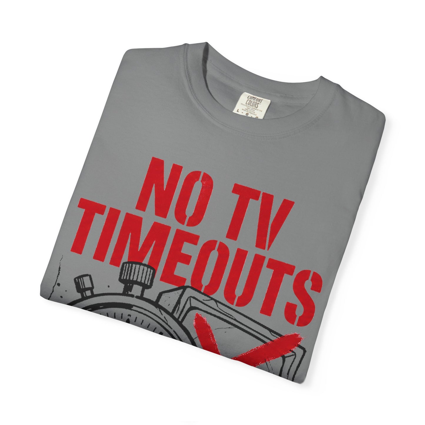 No TV Timeouts Heavyweight Tee