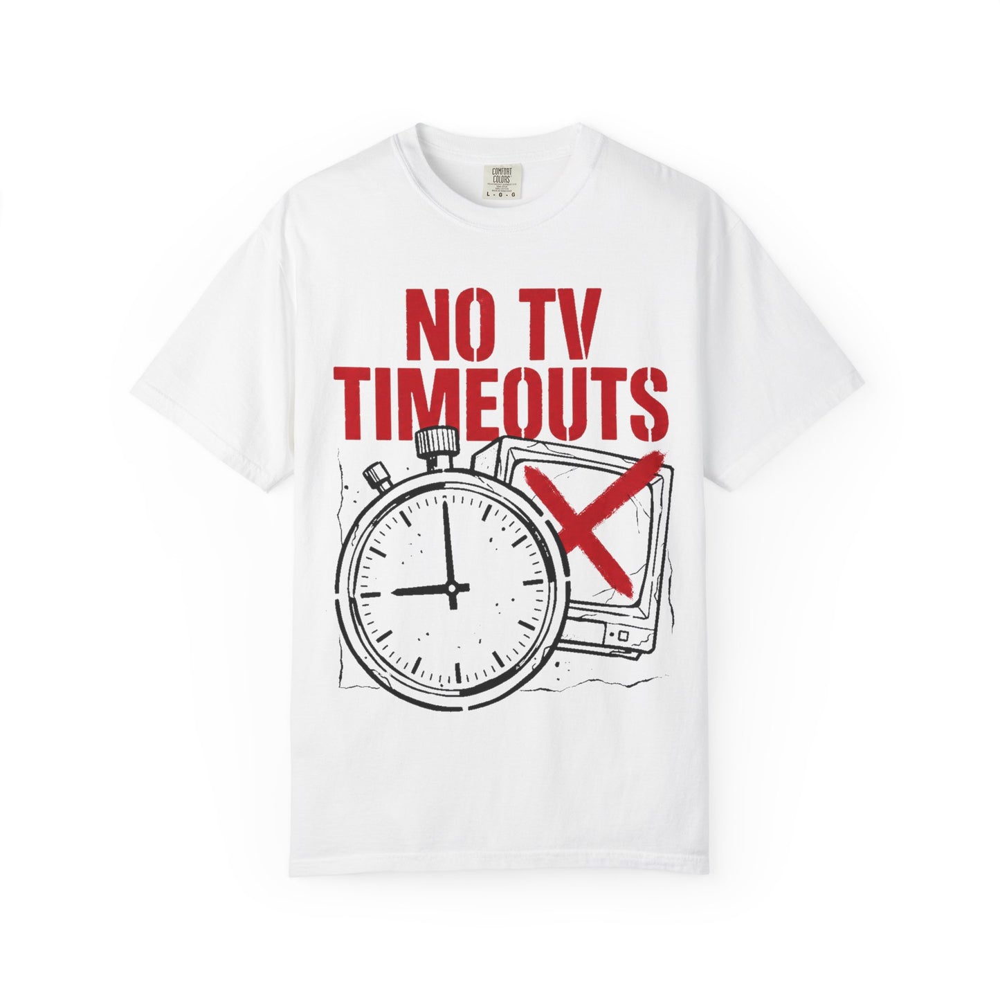 No TV Timeouts Heavyweight Tee