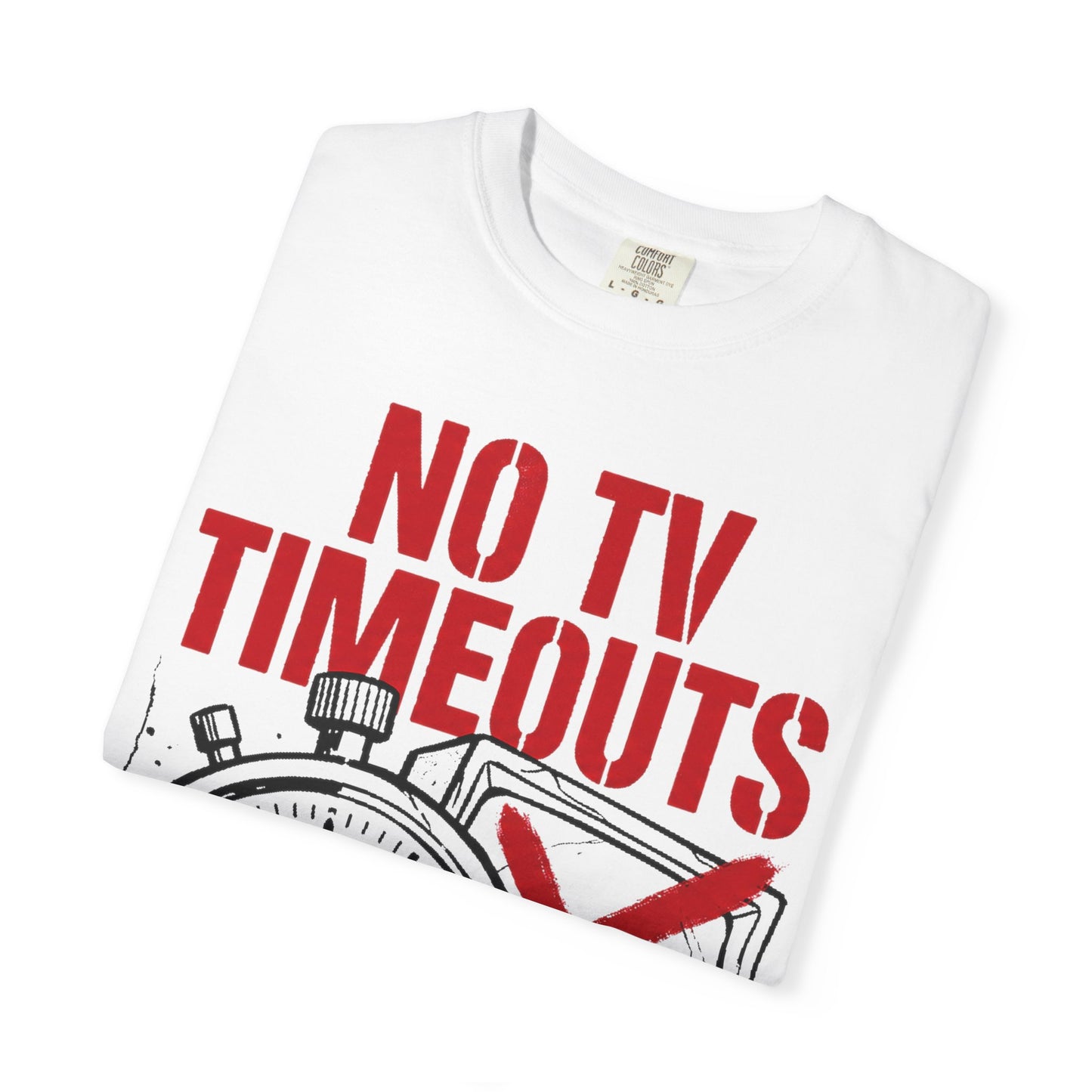 No TV Timeouts Heavyweight Tee