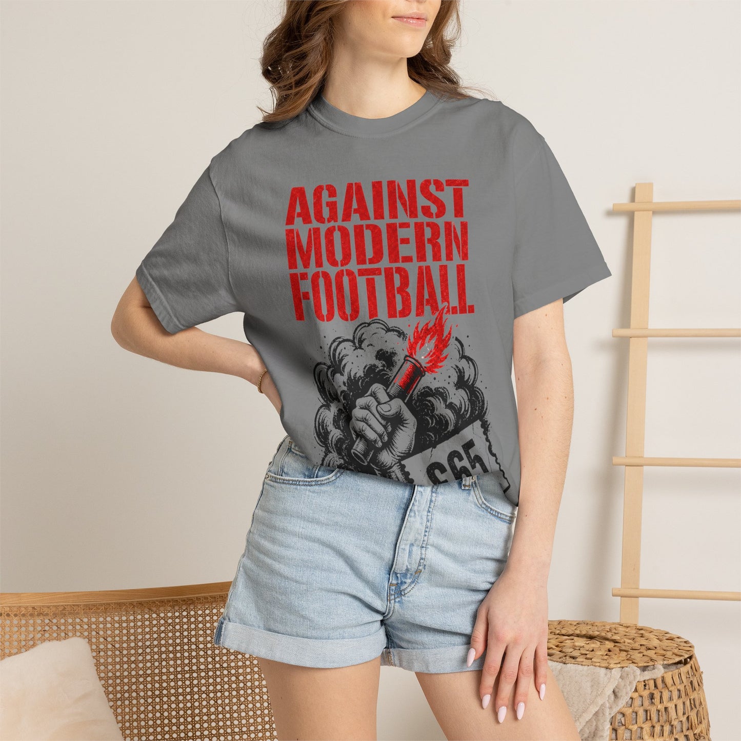 Against Modern Football — Heavyweight Terrace Tee