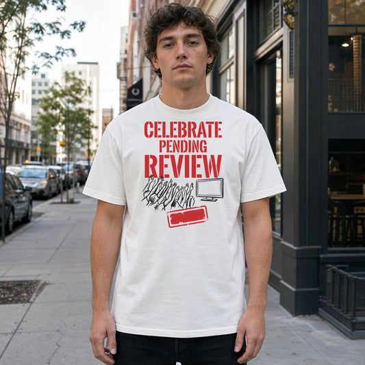 celebrate pending review football culture t-shirt lifestyle photo (men)