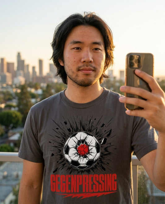 gegenpressing football culture t-shirt lifestyle photo (men)