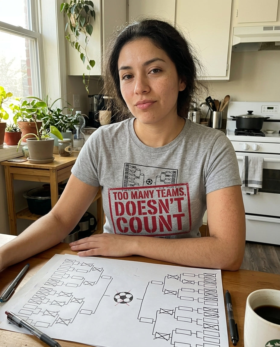 too many teams doesnt count football culture t-shirt lifestyle photo
