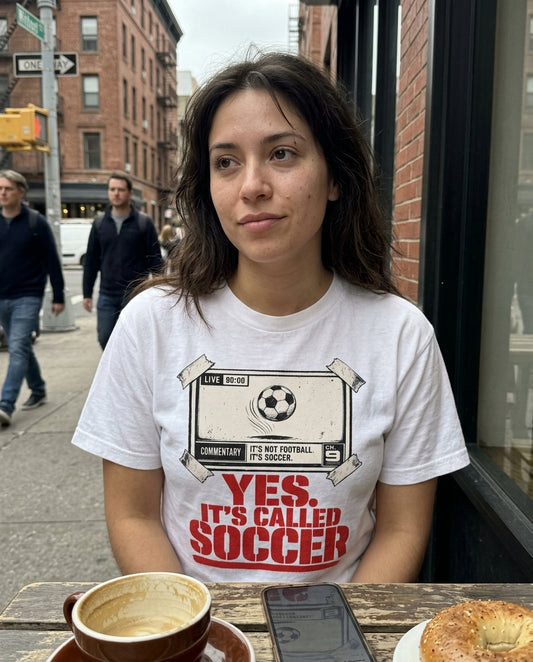yes its called soccer football culture t-shirt lifestyle photo